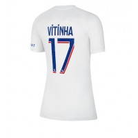 Paris Saint-Germain Vitinha Ferreira #17 Tredjetrøje Dame 2022-23 Kortærmet